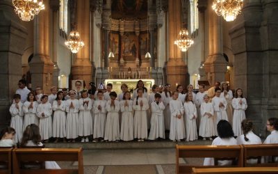 Messes des premières communions le 9 mai