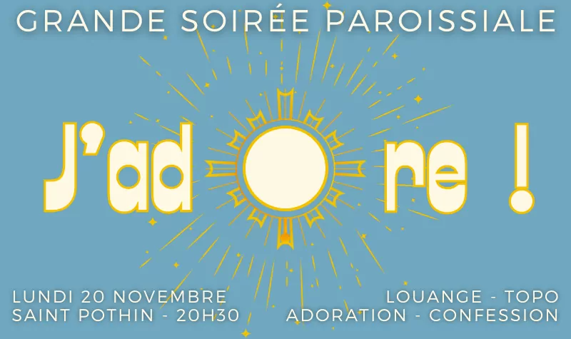 Grande soirée de prière paroissiale