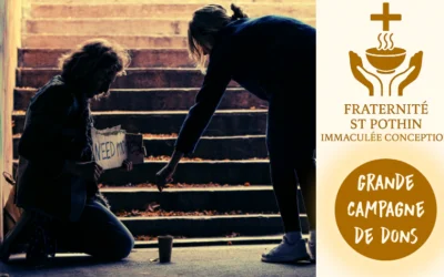 Association Fraternité Saint Pothin Immaculée Conception : lancement de la campagne de dons de Noël