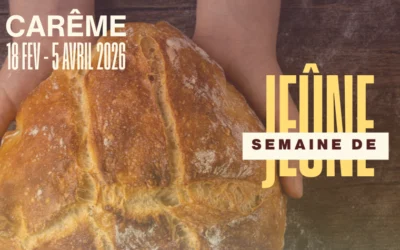 Semaine de jeûne du dimanche 22 mars au samedi 28 mars