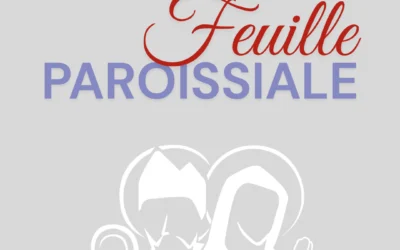 La feuille paroissiale de l&rsquo;été 2026 !